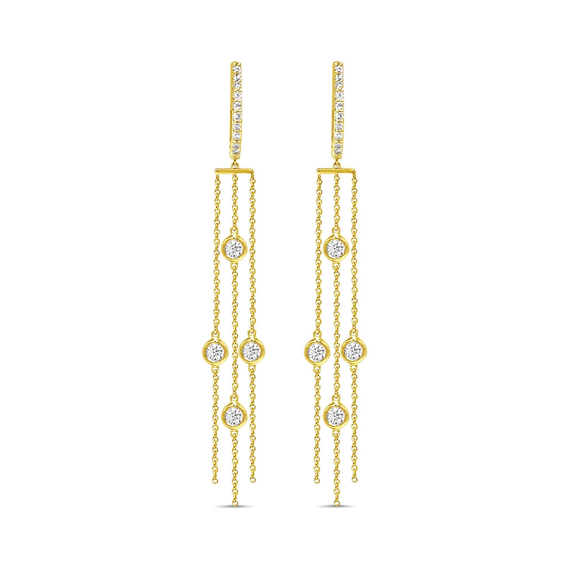 Diamond Chandelier Earrings