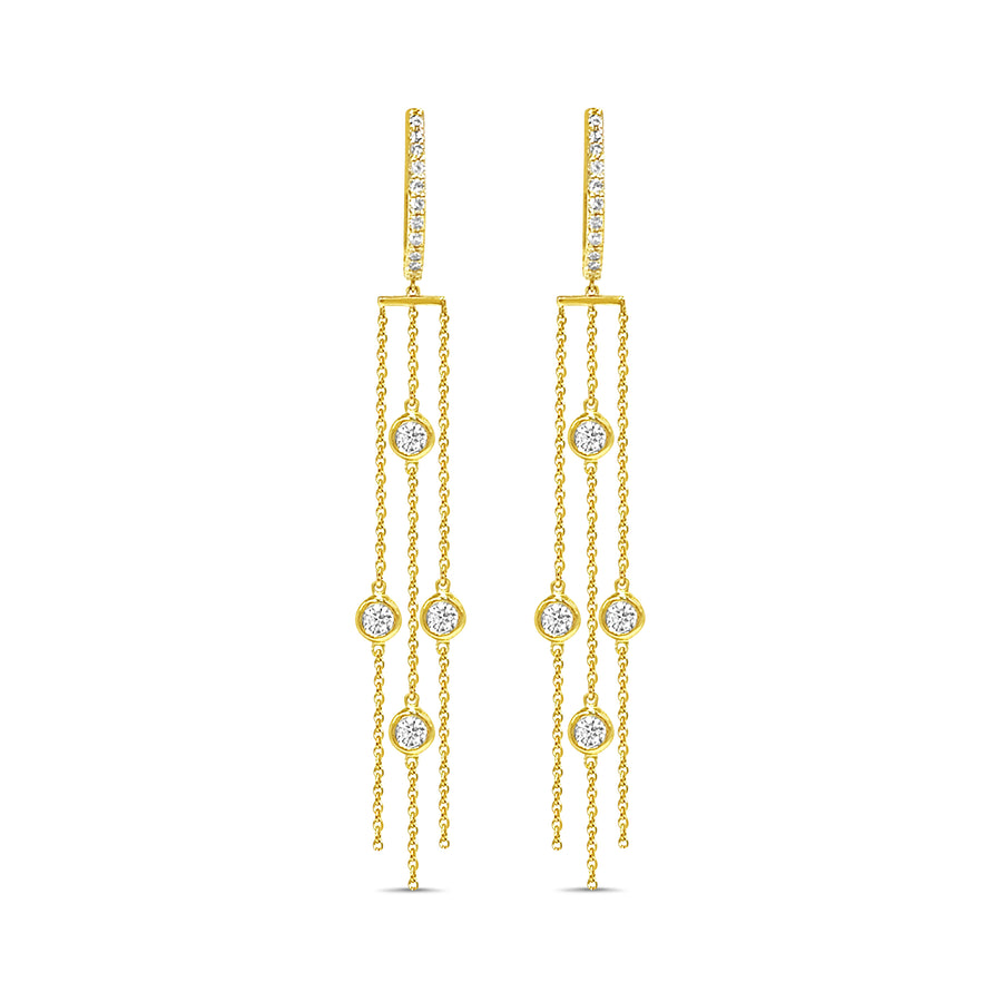 Diamond Chandelier Earrings