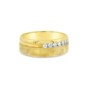 Diamond Gold Band