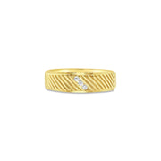 Diamond Gold Band