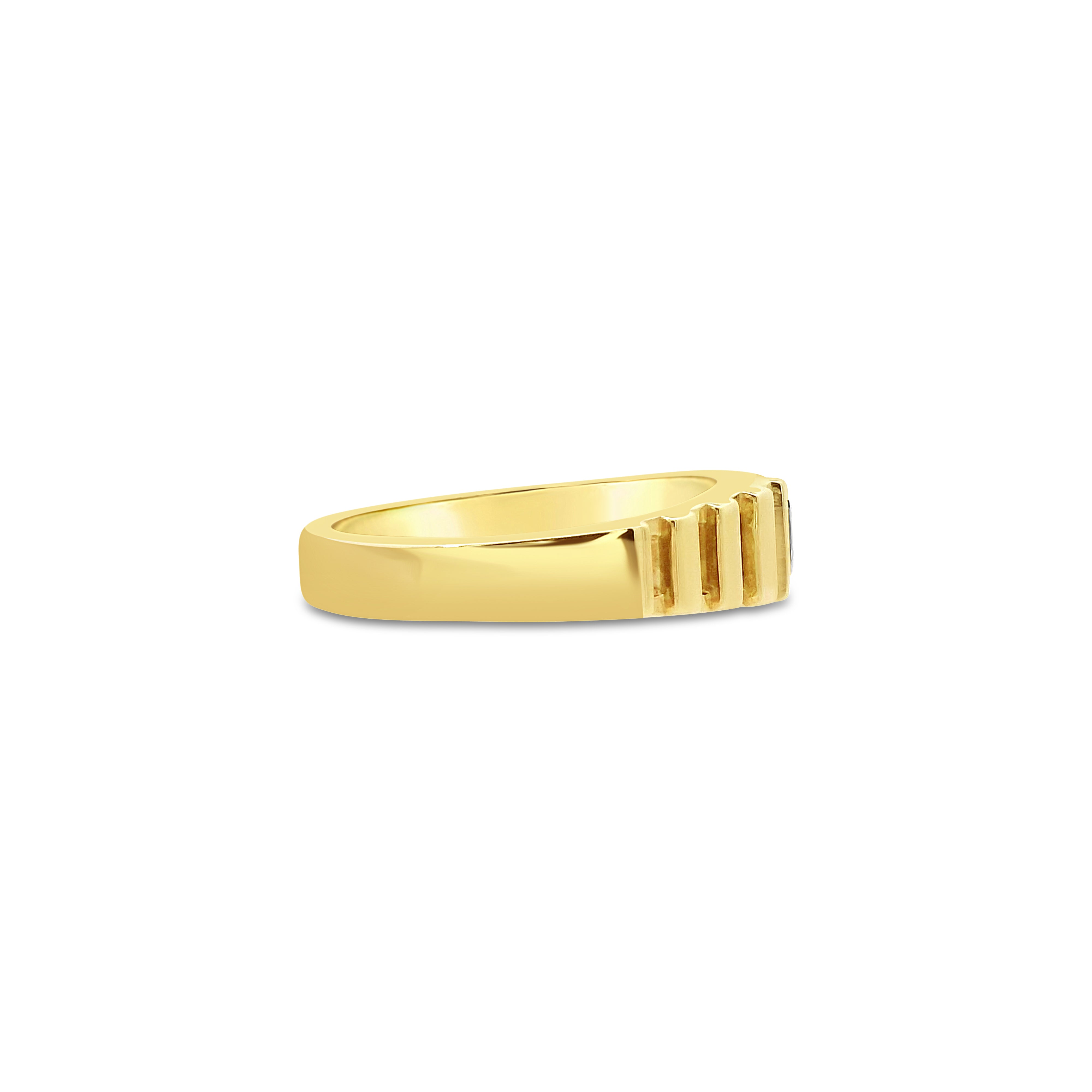 Diamond Gold Band