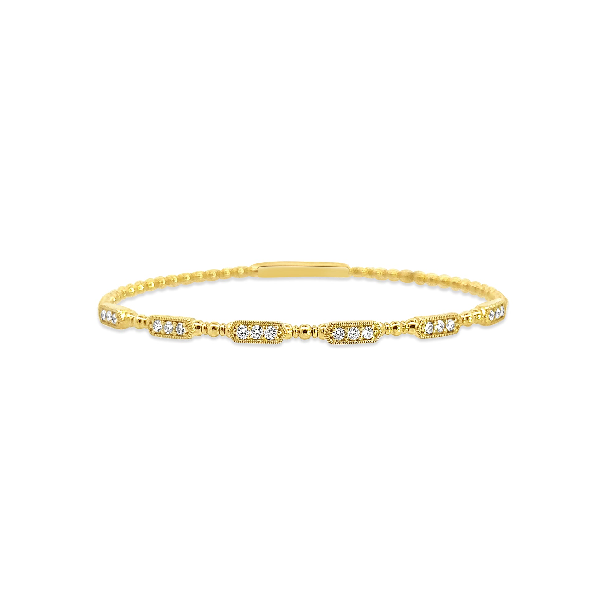 Diamond Flexible Bangle