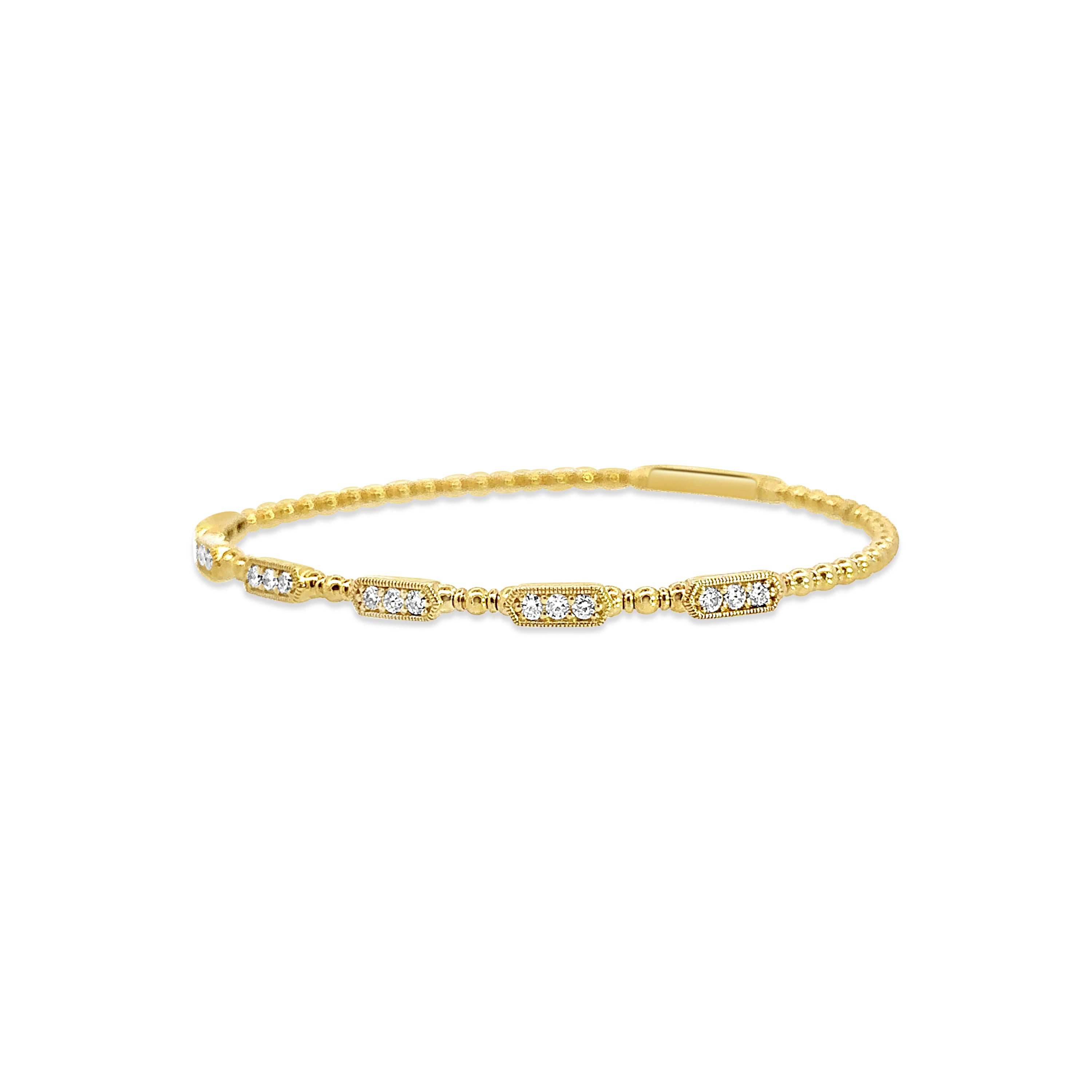 Diamond Flexible Bangle