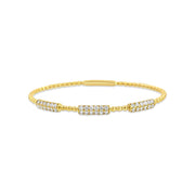 Flexible Diamond Bangle