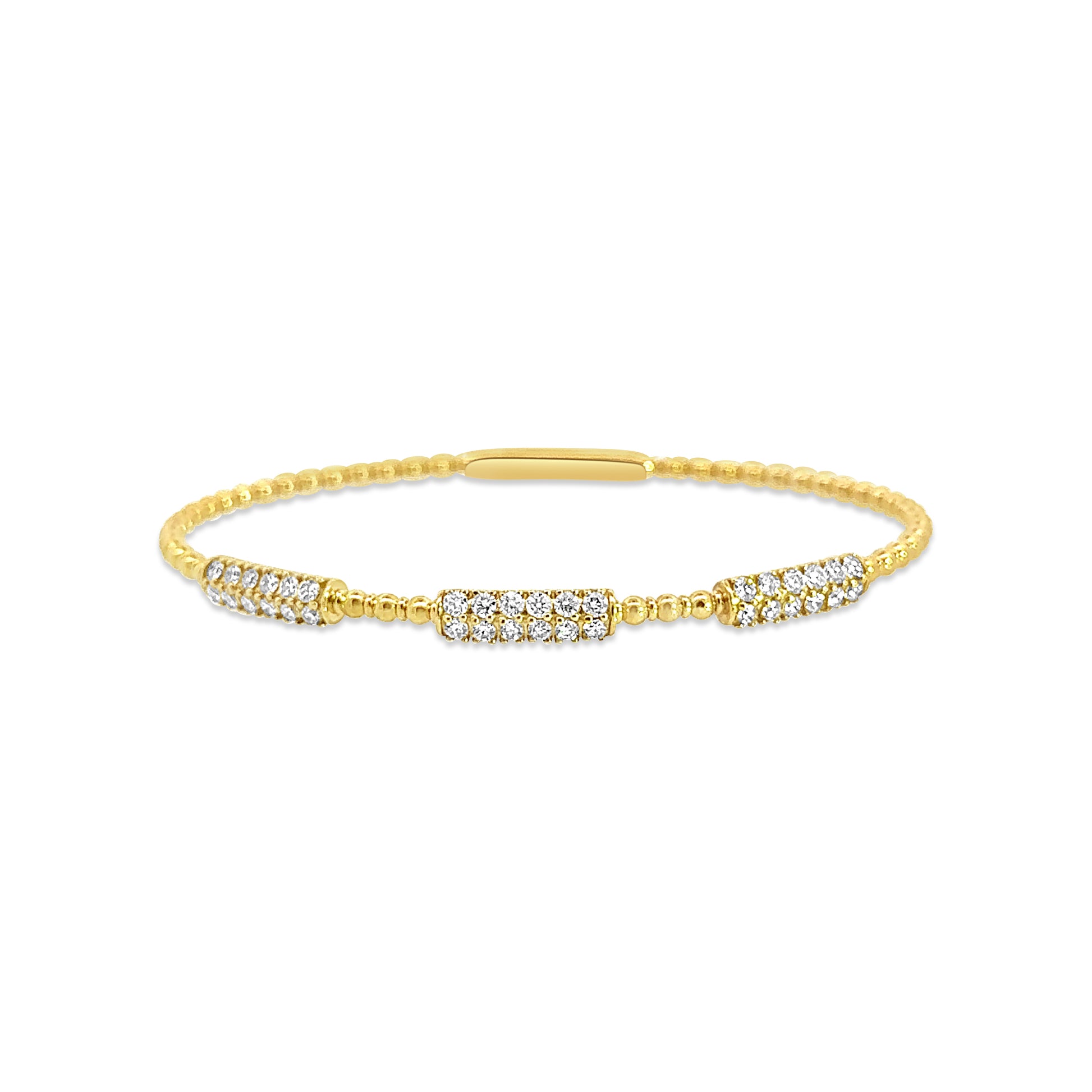 Flexible Diamond Bangle