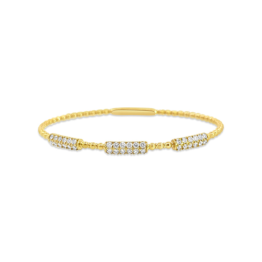 Flexible Diamond Bangle