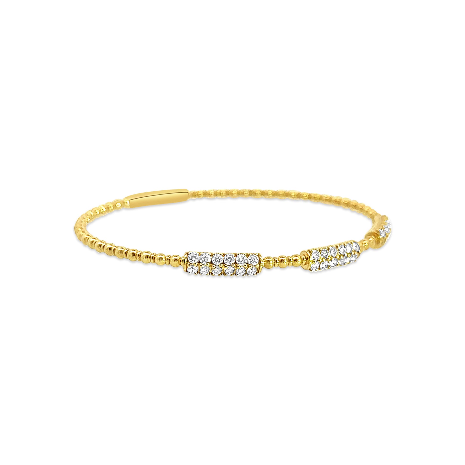 Flexible Diamond Bangle