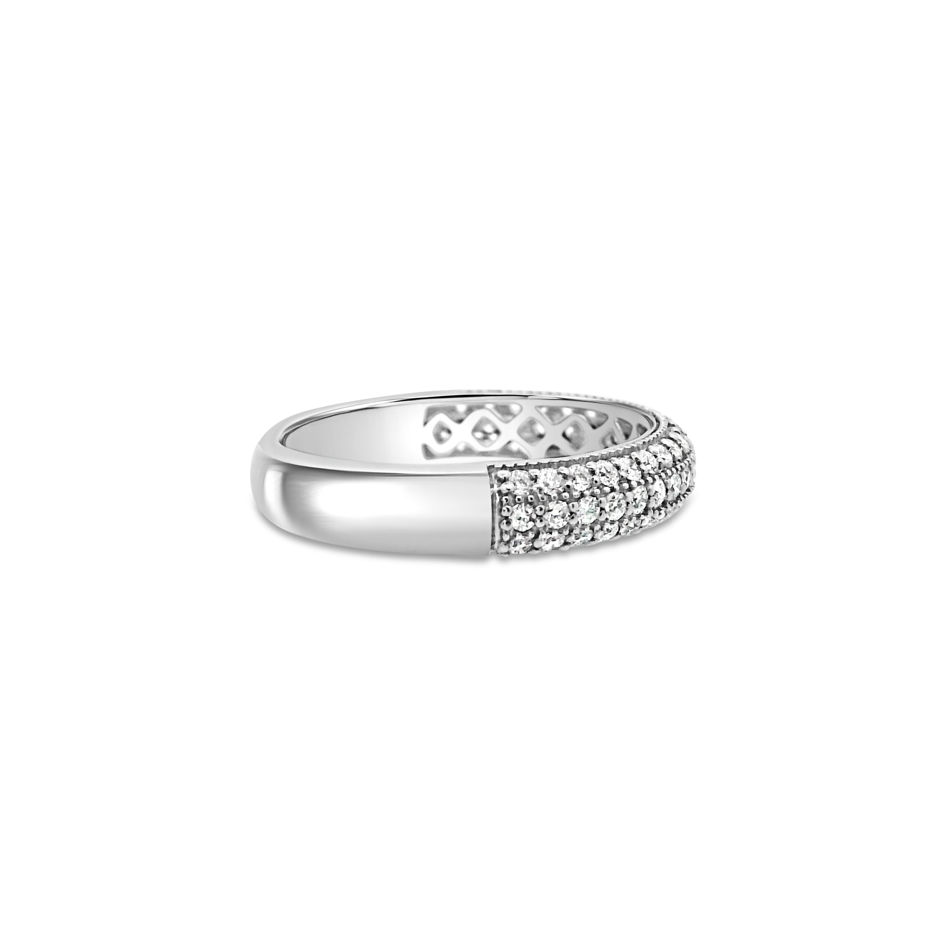 Pave Diamond Band