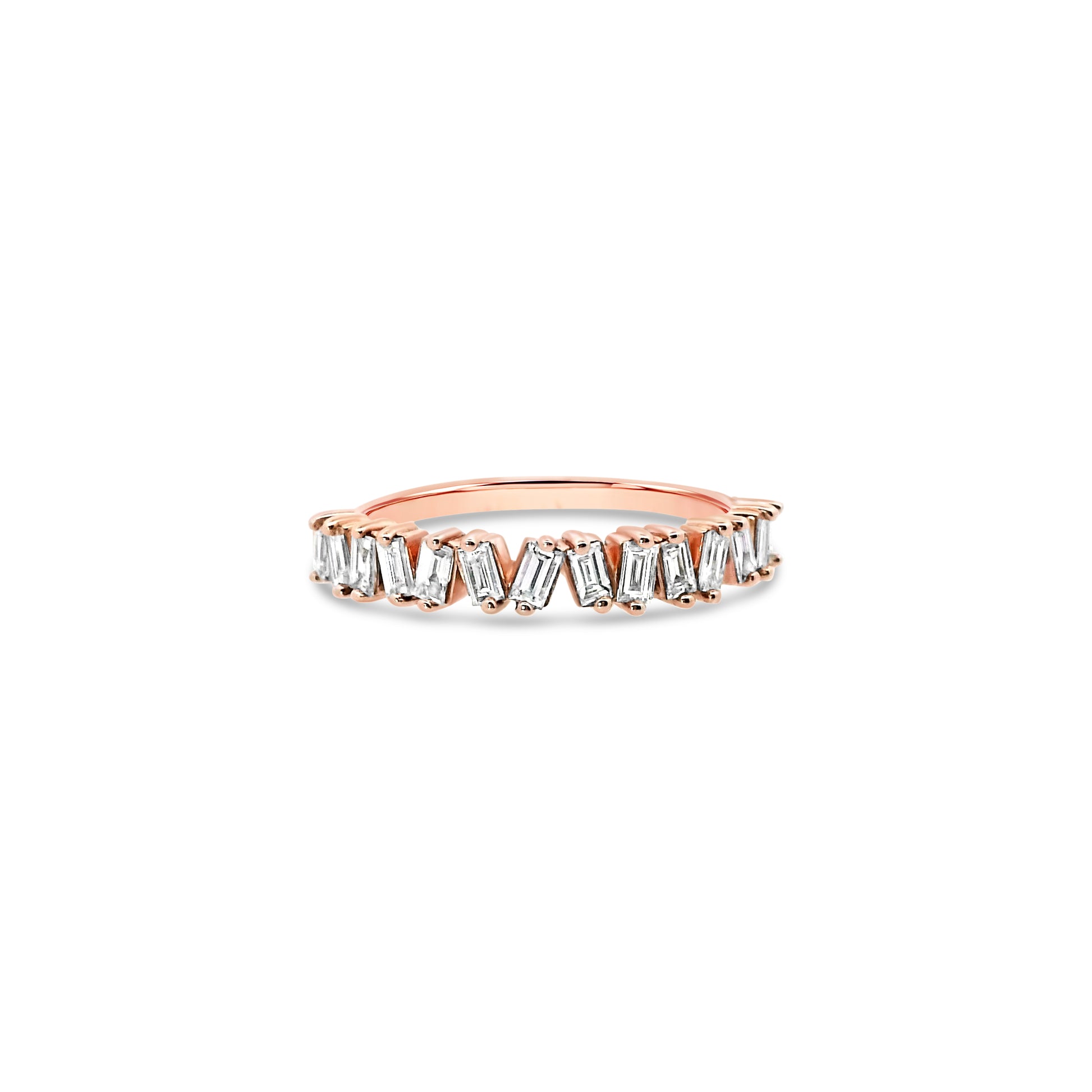 Baguette Diamond Band