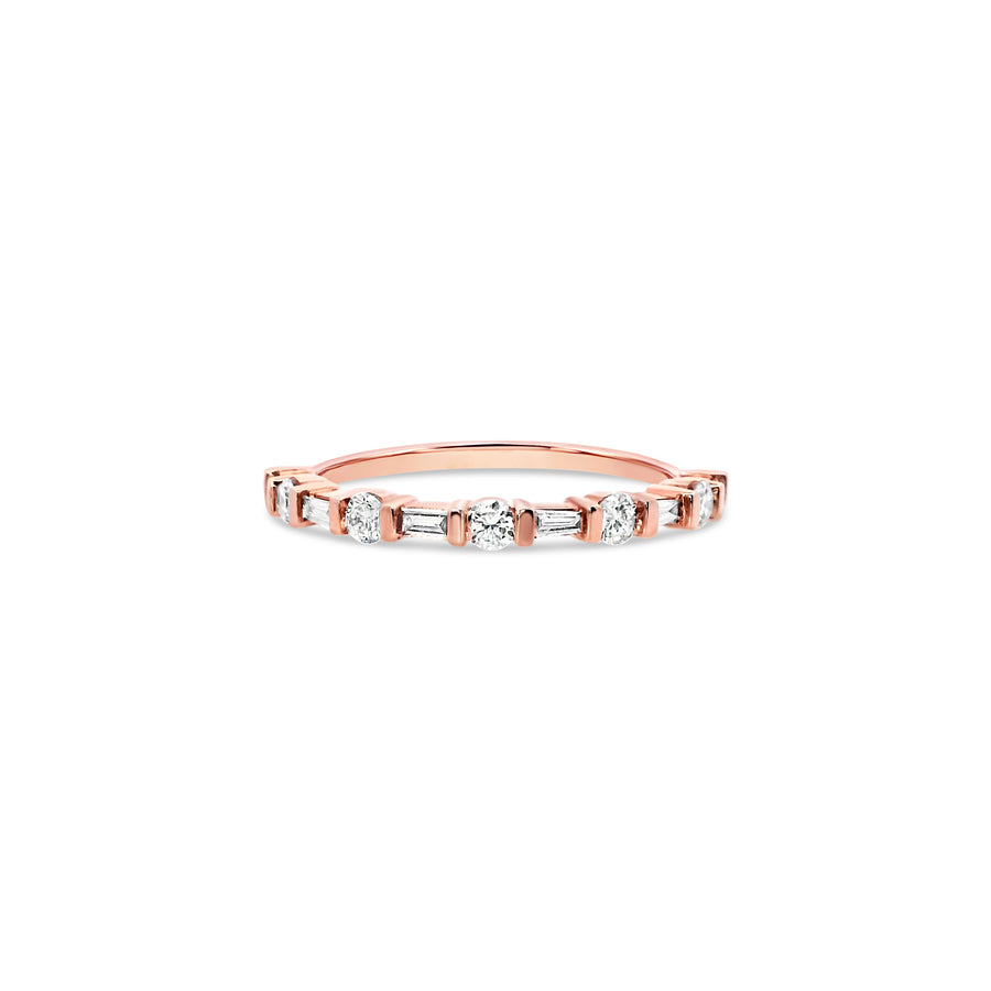 Baguette Diamond Band