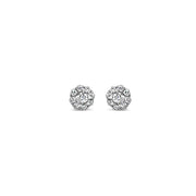 Antique Stlye Diamond Cluster Studs