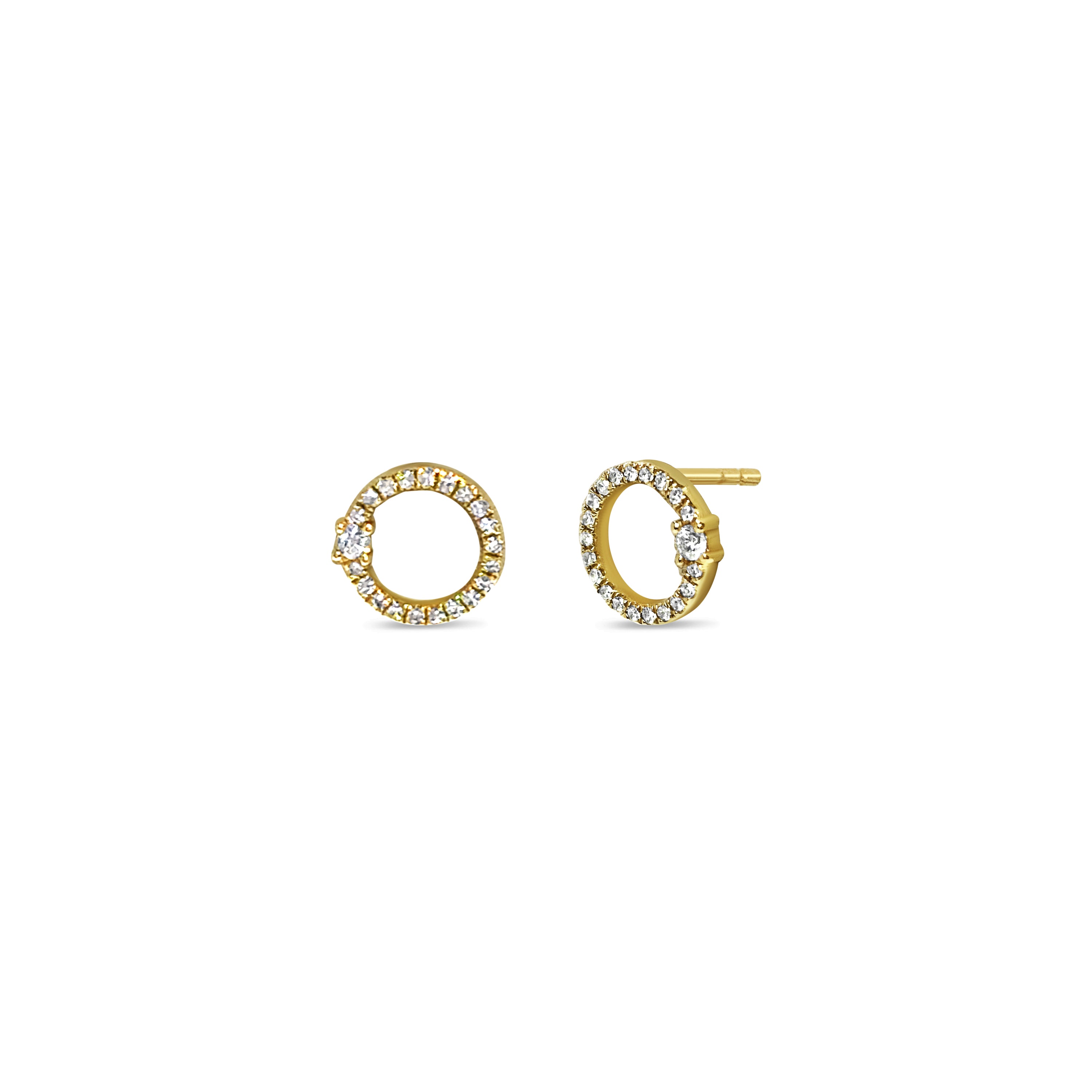 Diamond Stud Earrings