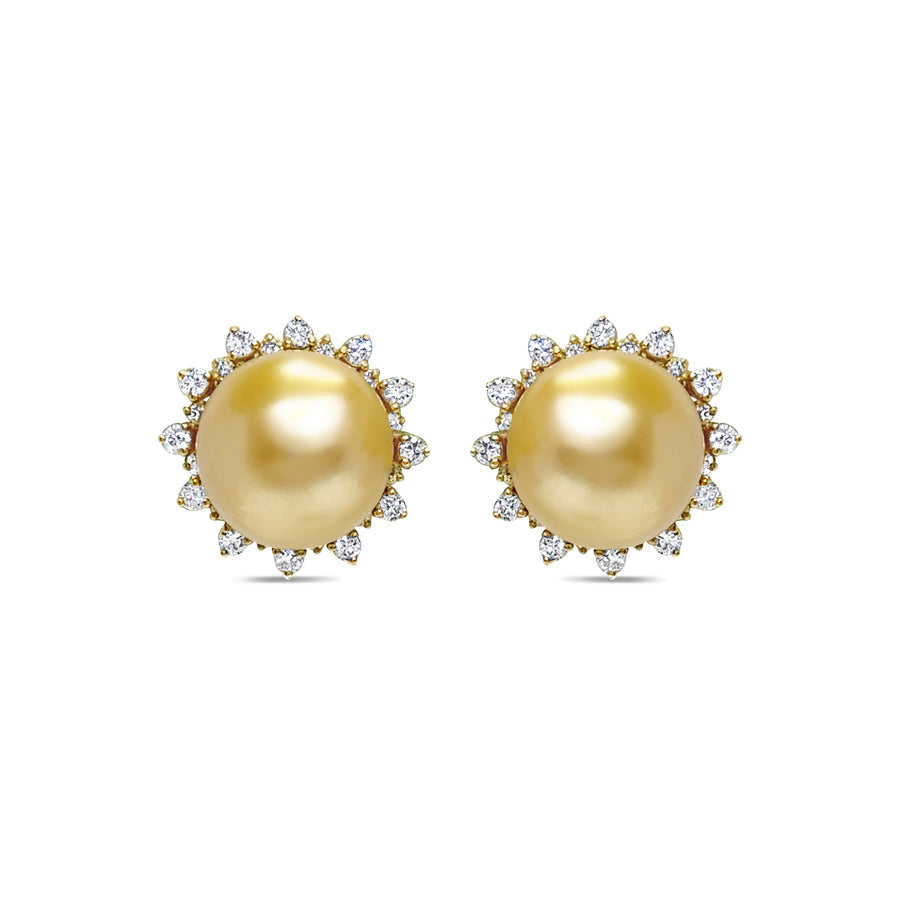 South Sea Pearl Stud Earrings