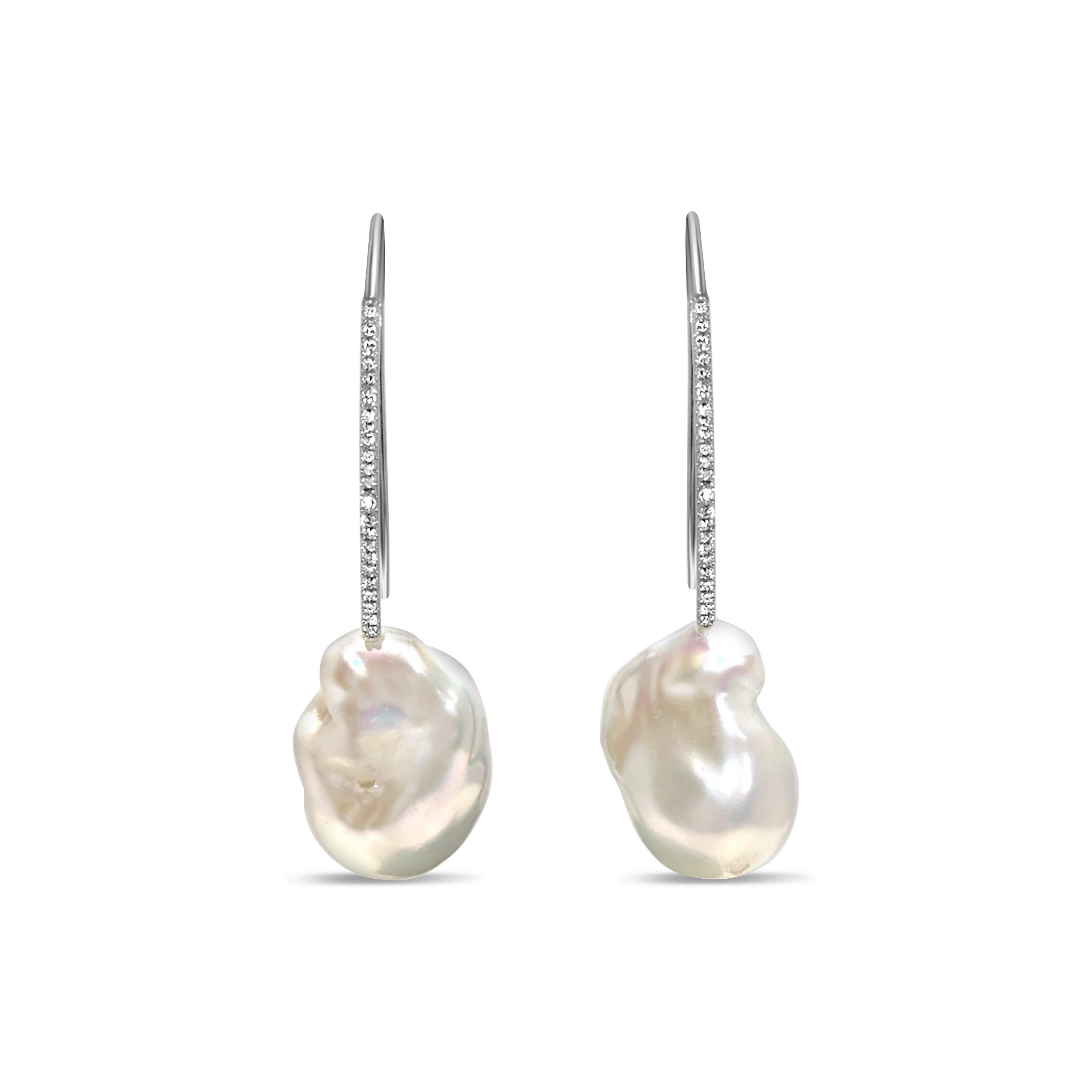 Baroque Pearl Drop Earrings