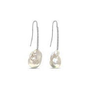 Baroque Pearl Drop Earrings