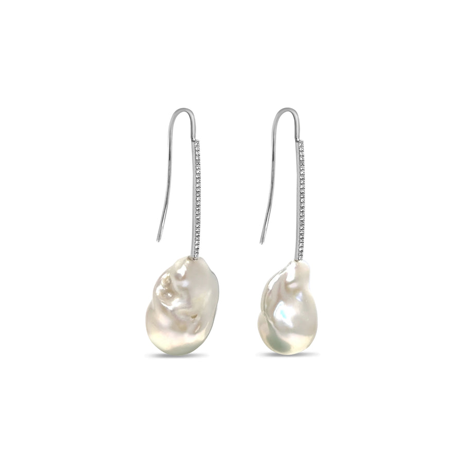 Baroque Pearl Drop Earrings