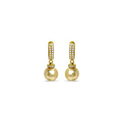 Pearl and Diamond Earrings