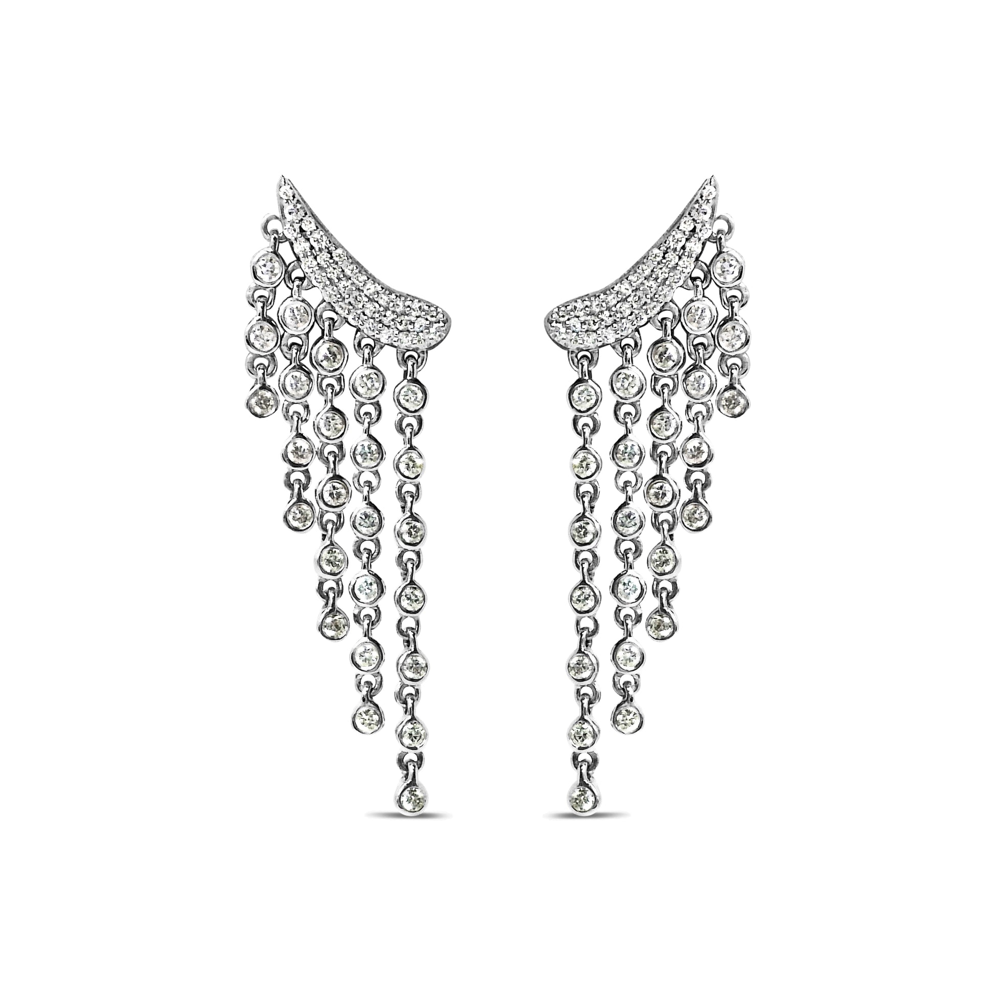 Diamond Chandelier Earrings