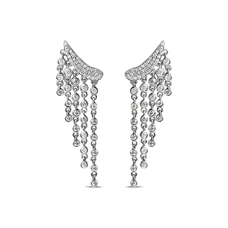 Diamond Chandelier Earrings