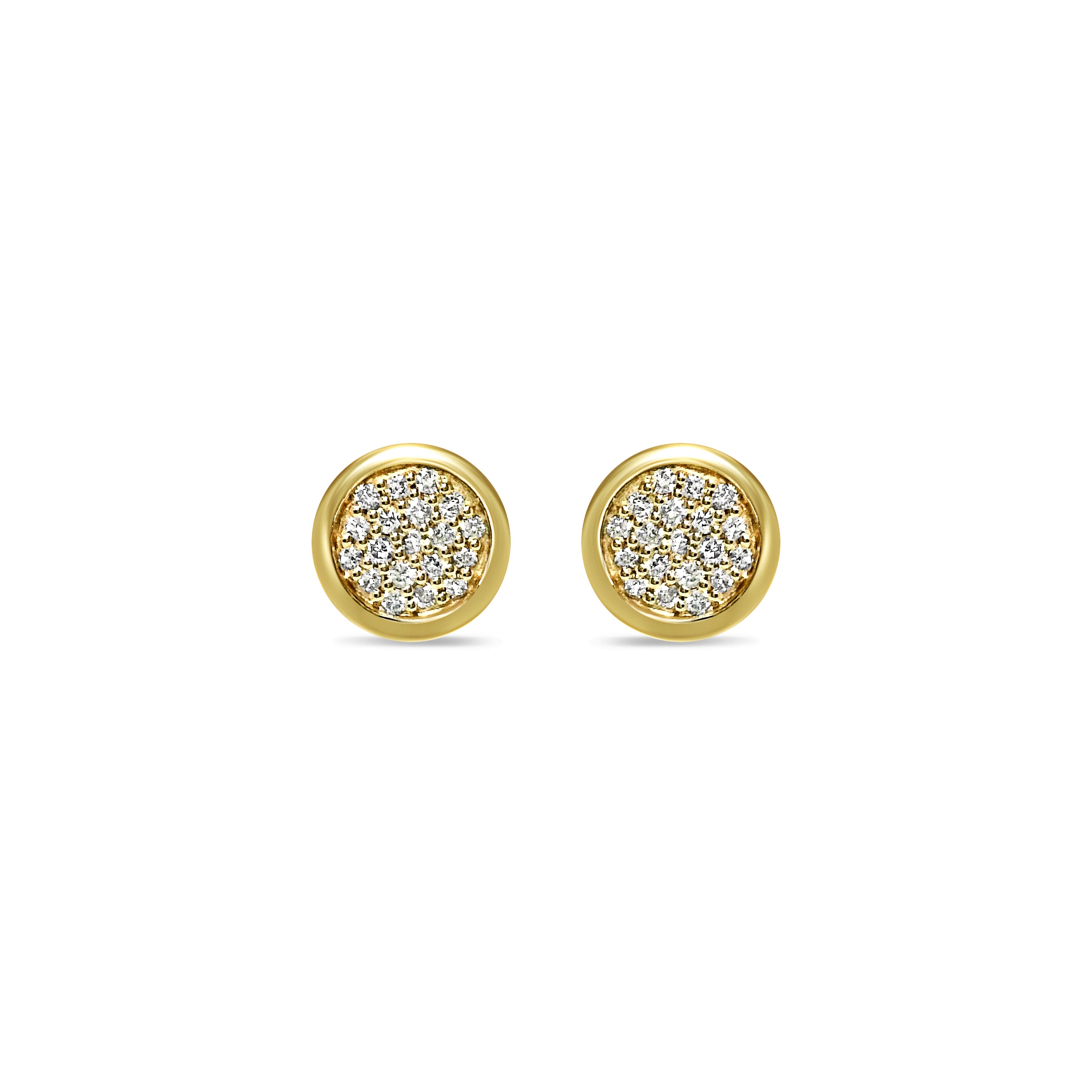 Petite Diamond Stud Earrings