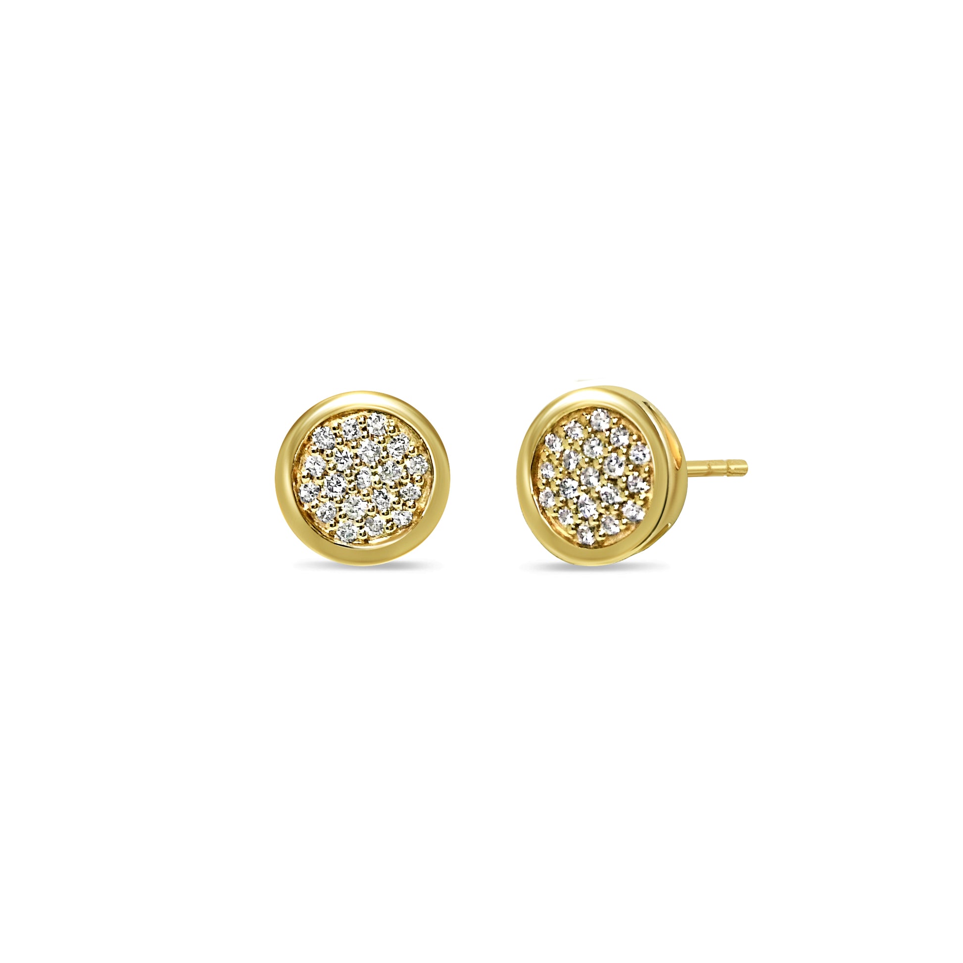 Petite Diamond Stud Earrings