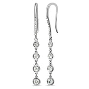 Diamond Drop Earrings