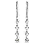 Diamond Drop Earrings