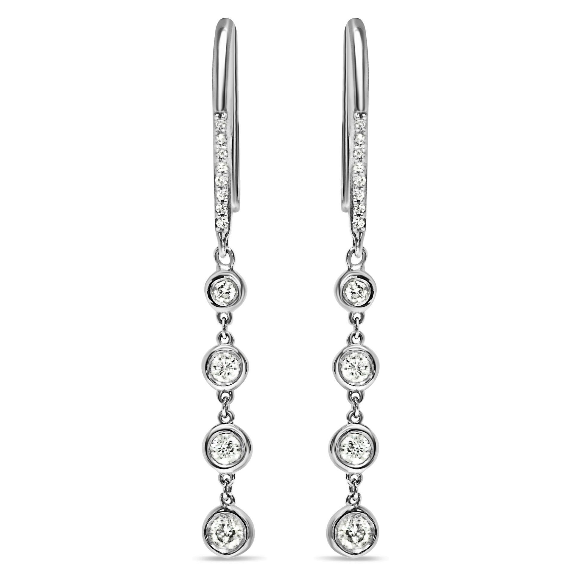 Diamond Drop Earrings