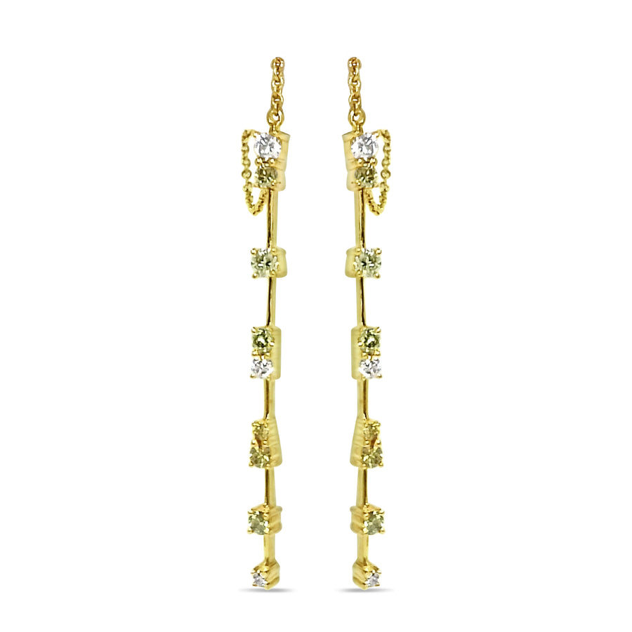 Threader Diamond Earrings