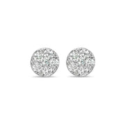 Diamond Cluster Studs