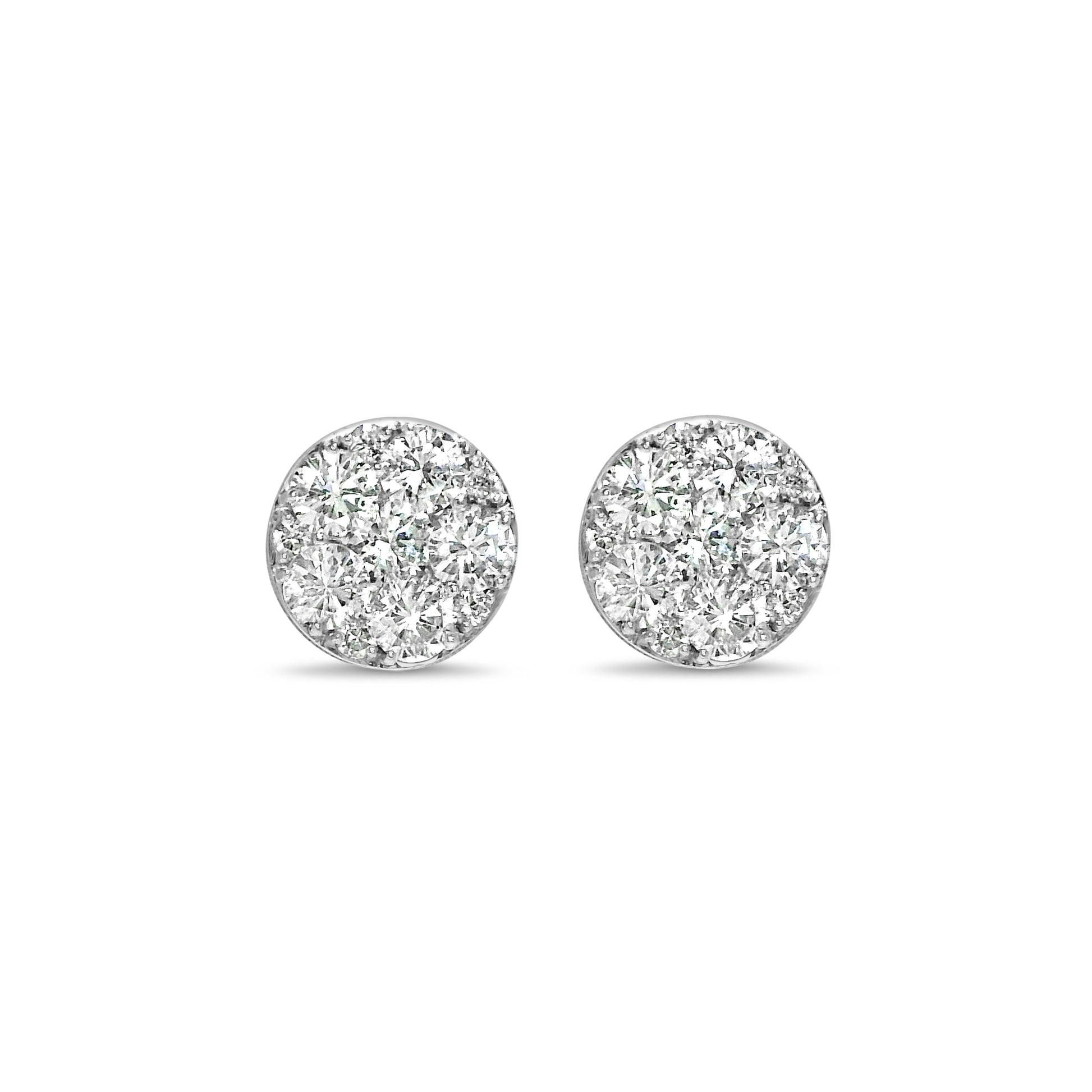 Diamond Cluster Studs