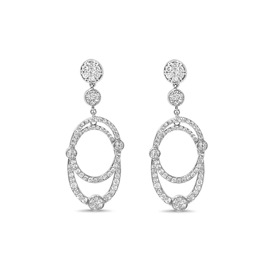 Diamond Chandelier Earrings