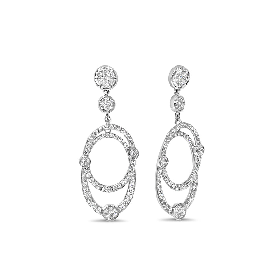 Diamond Chandelier Earrings