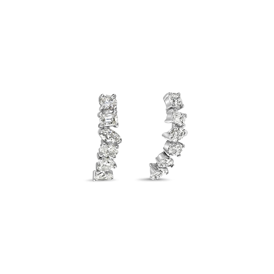 Mix Diamond Studs