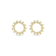 Open Burst Diamond Studs