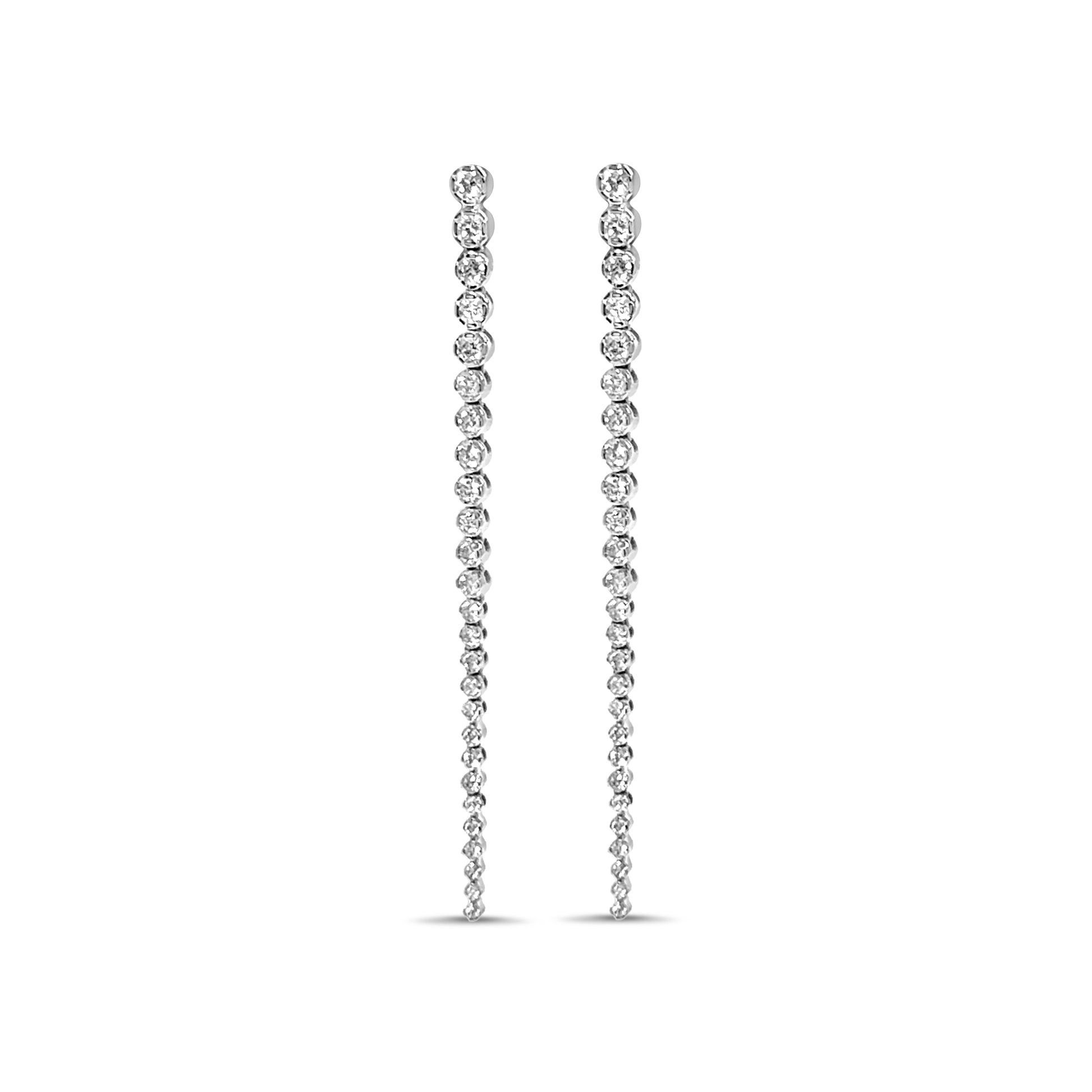 Diamond Drop Earrings