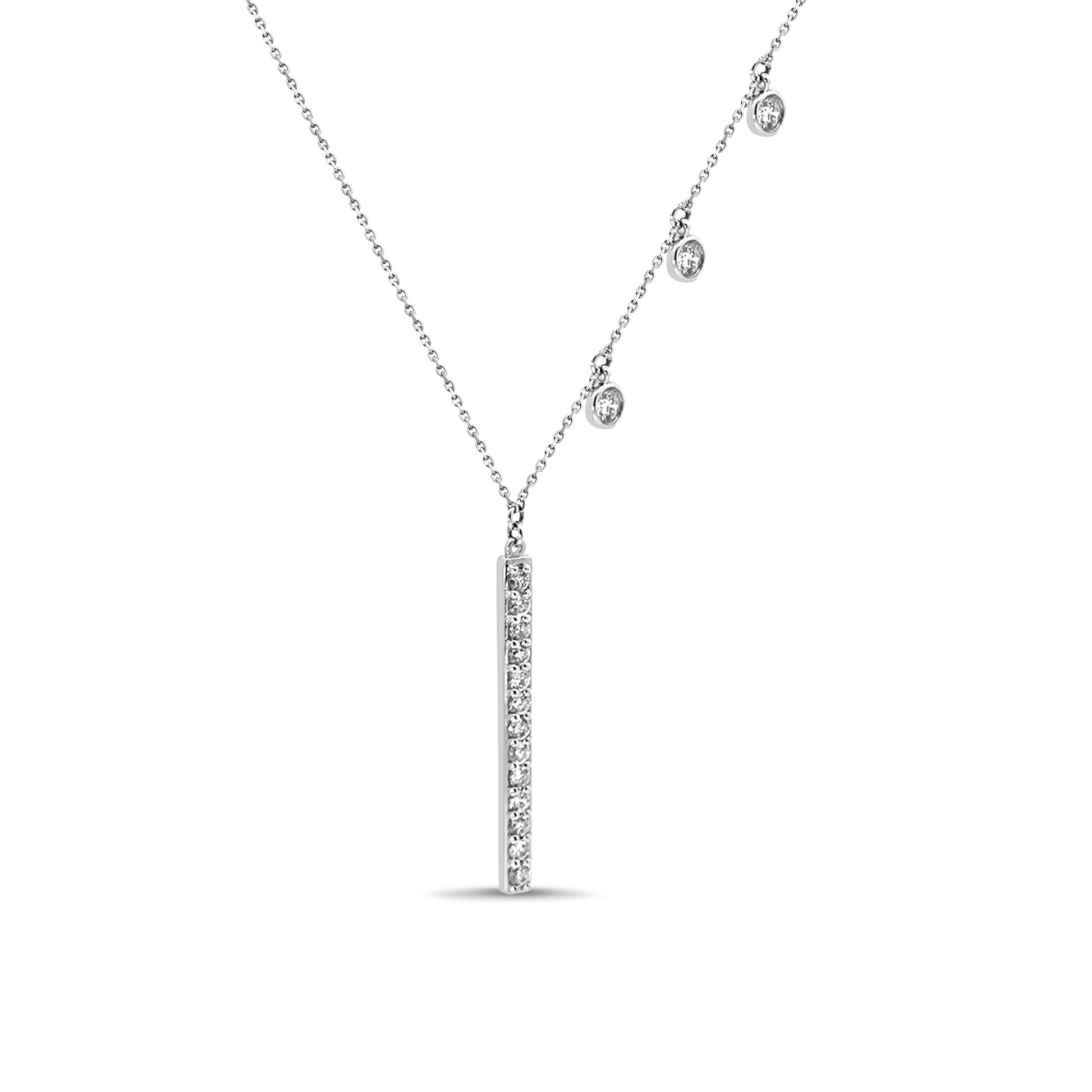 Diamond Drop Necklace