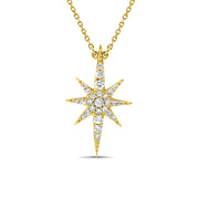 Diamond North Star Necklace