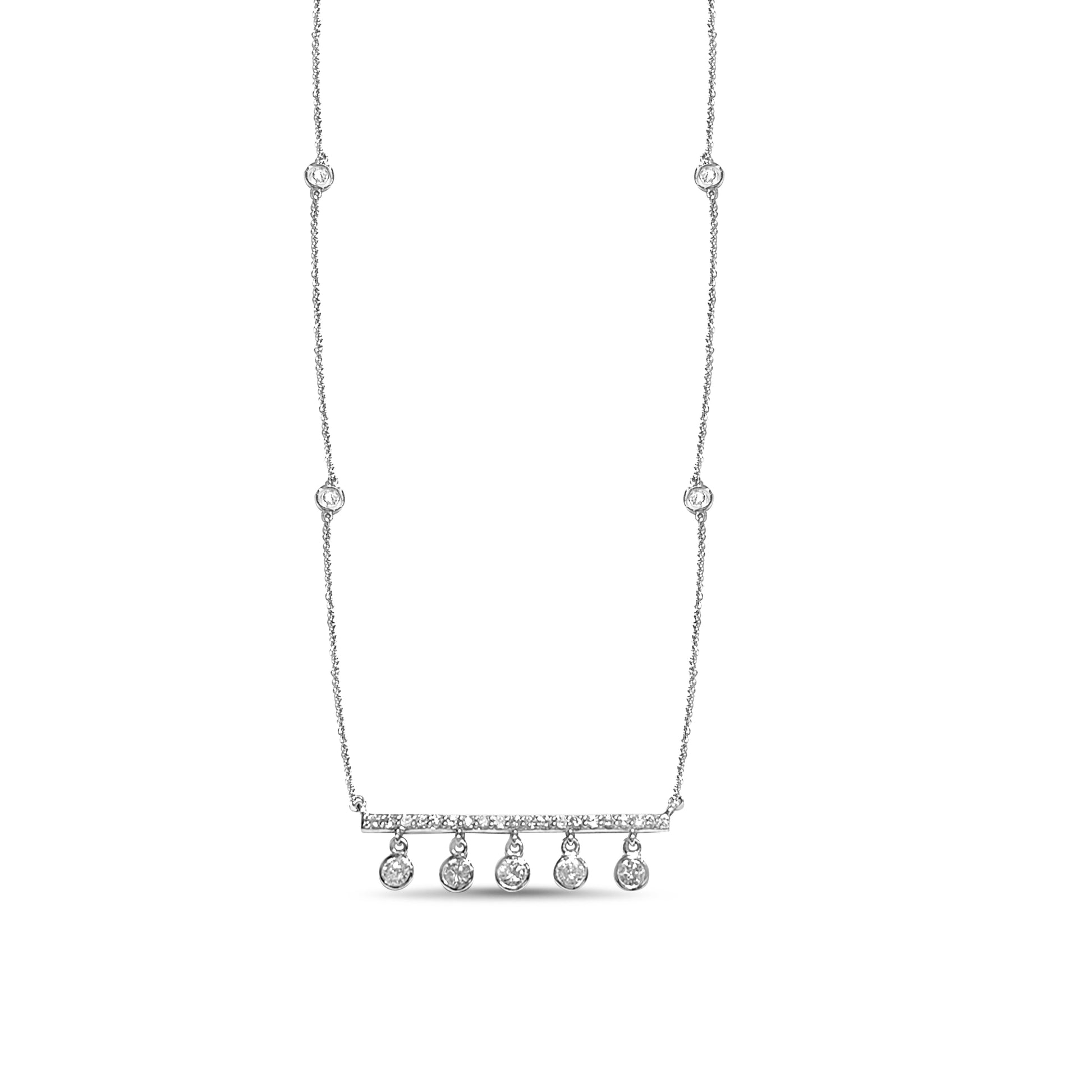 Diamond Bar Pendant