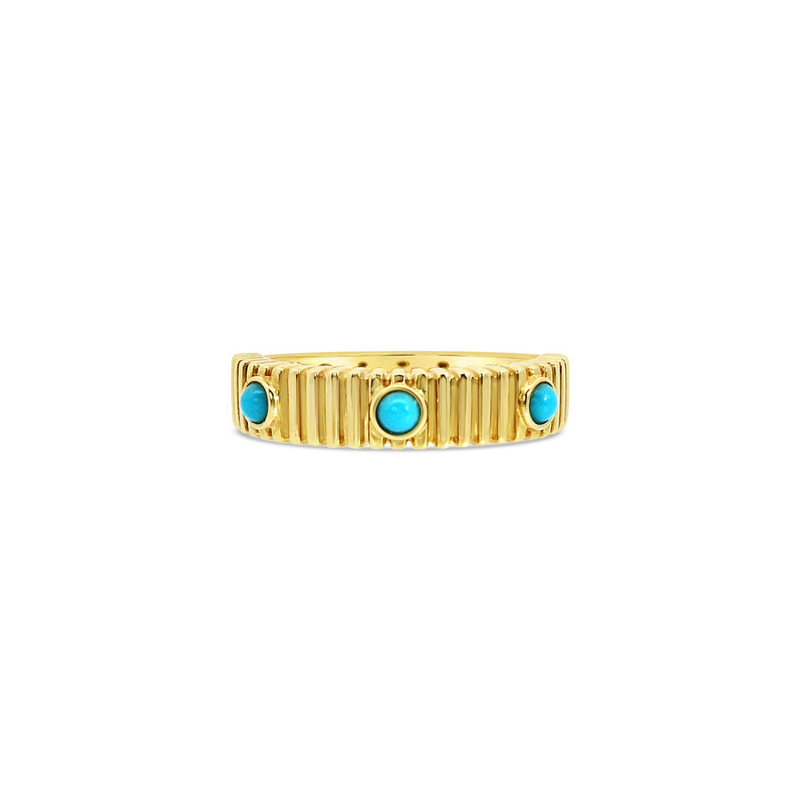 Turquoise Gold Ring