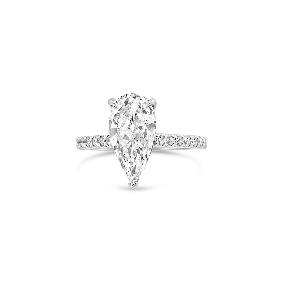 Pear Shape Diamond Ring